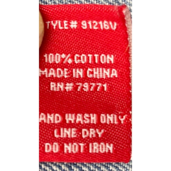 Jordan Craig Vest Legacy Edition Artisan Series Distressed Denim SIZE M - Picture 2 of 4